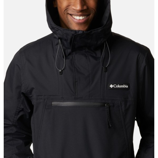 Pulovre Columbia Park Run Anorak Panske Čierne | SK-TRY-147809