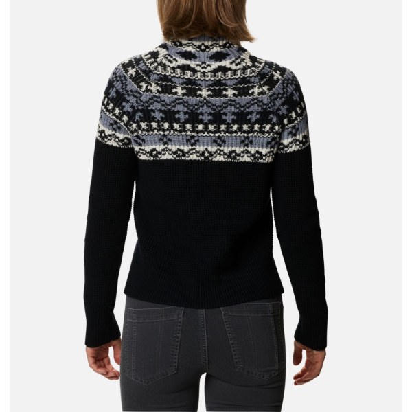 Pulovre Columbia Pine Street Jacquard Damske Čierne | SK-UNX-862170