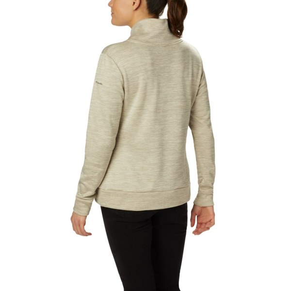 Pulovre Columbia Place to Place Fleece Damske Krém | SK-QRN-751306