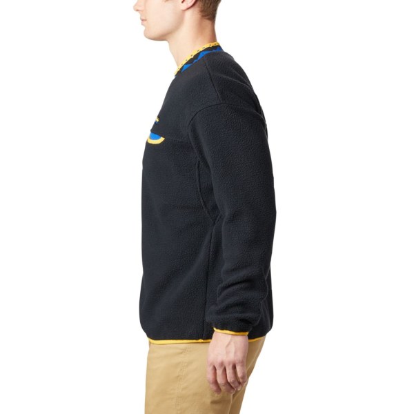 Pulovre Columbia Wapitoo Fleece Panske Čierne | SK-CVL-301829