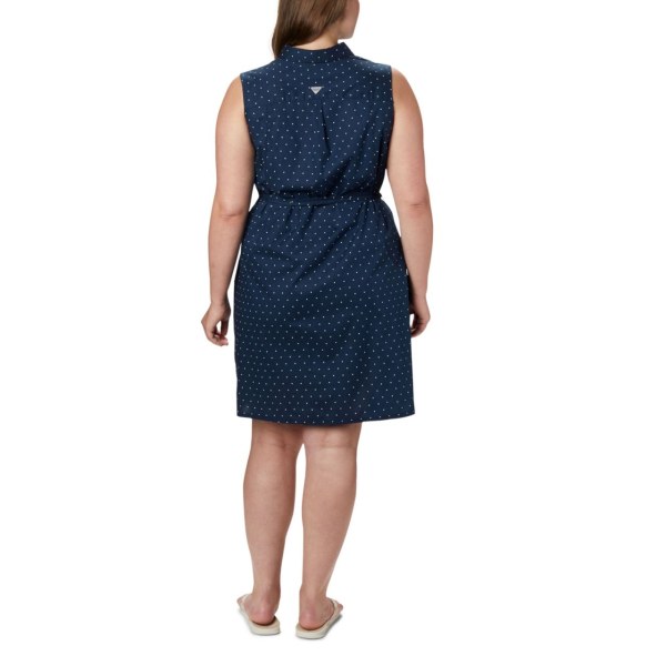 Saty Columbia PFG Bonehead Stretch Bez Rukavov Plus Size Damske Námornícka Modrá | SK-MDV-309542