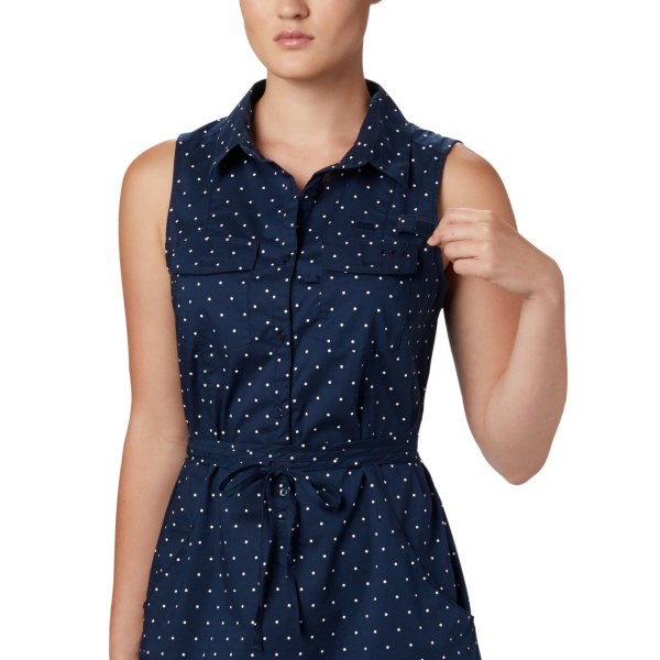 Saty Columbia PFG Bonehead Stretch Bez Rukavov Damske Námornícka Modrá | SK-OIR-301457