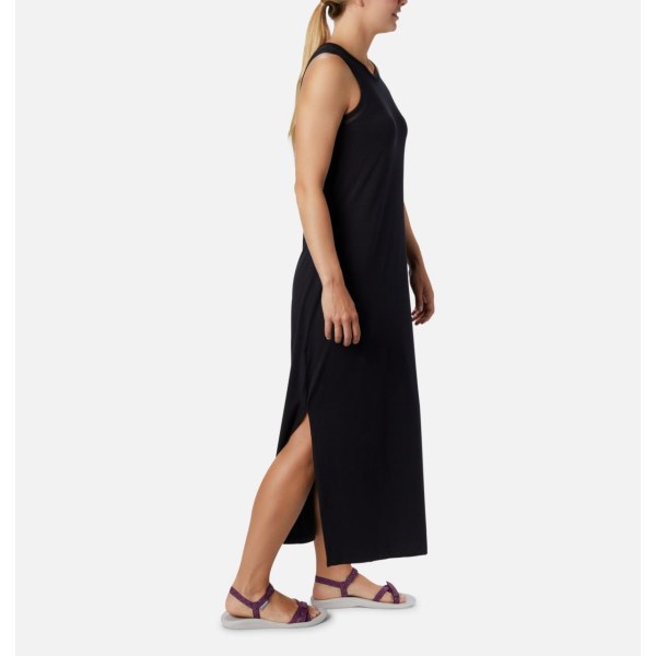 Saty Columbia PFG Slack Vody Knit Maxi Damske Čierne | SK-VLW-568902