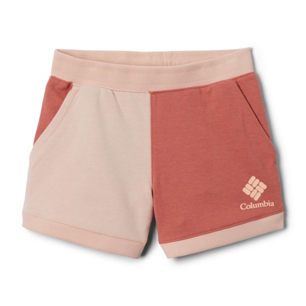 Sortky Columbia Branded French Terry Dievcenske Tmavo Koralove | SK-VMQ-578213