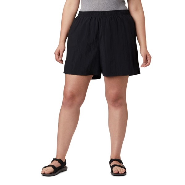 Sortky Columbia Sandy River Plus Size Damske Čierne | SK-YZO-821096