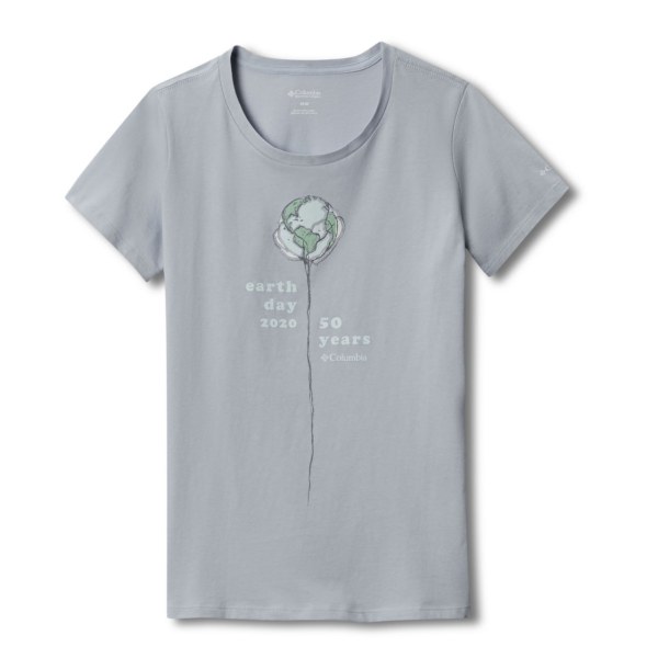 Tricko Columbia Earth Day Damske Siva | SK-GQO-860274
