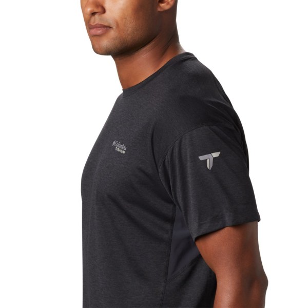 Tricko Columbia Irico Knit Kratke Sleeve Crew Panske Čierne | SK-ITF-790652