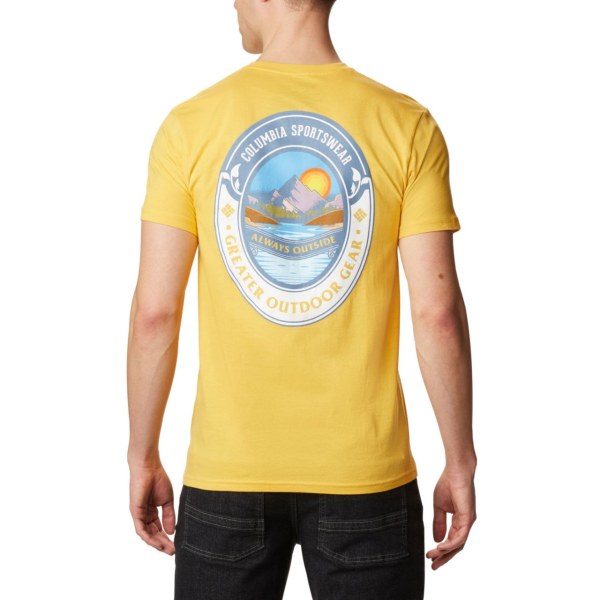 Tricko Columbia Lakel Panske Zlate | SK-CYO-547928