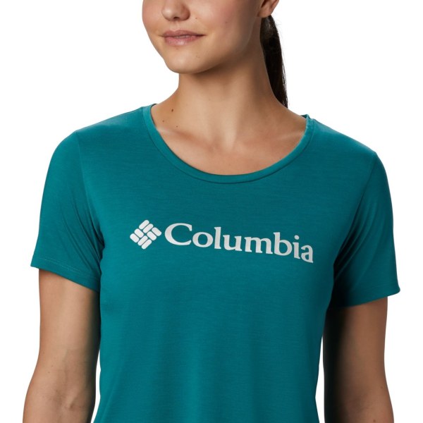 Tricko Columbia Lava Lake II Damske Svetlo Zelene | SK-FMR-835046