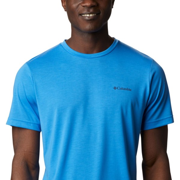 Tricko Columbia Maxtrail Logo Panske Modre Modre | SK-FOZ-745289