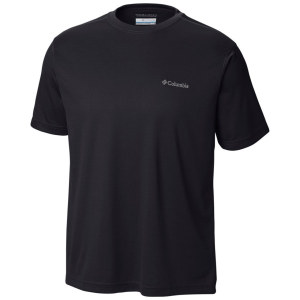 Tricko Columbia Meeker Peak Kratke Sleeve Crew Panske Hnedožltý | SK-DXJ-590672
