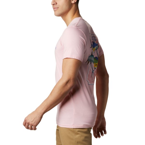 Tricko Columbia PFG Brasso Panske Ruzove | SK-DFK-573689