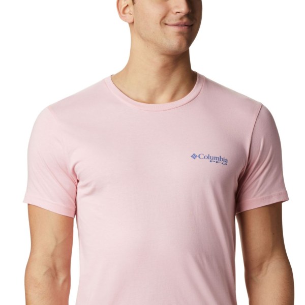 Tricko Columbia PFG Brasso Panske Ruzove | SK-DFK-573689