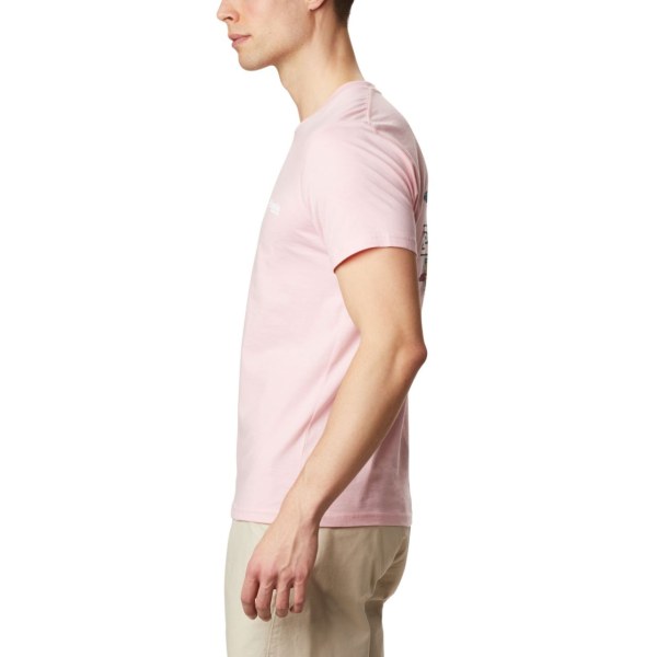 Tricko Columbia PFG Crown Panske Ruzove | SK-BXF-784193