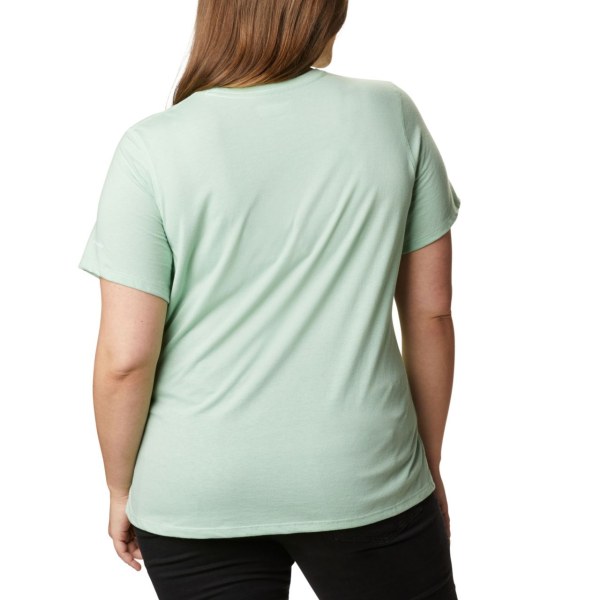 Tricko Columbia Solar Shield Kratke Sleeve Plus Size Damske Mätové | SK-AHB-246057
