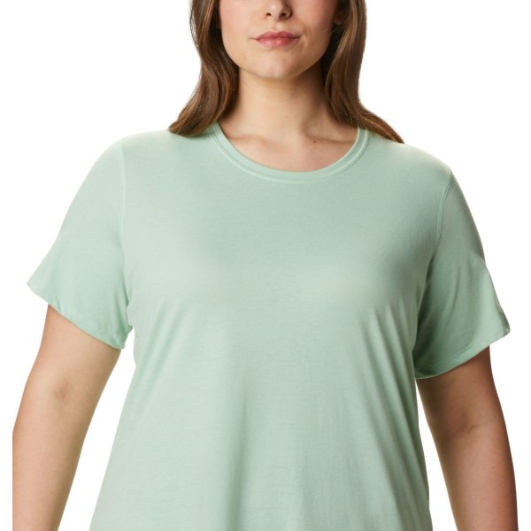 Tricko Columbia Solar Shield Kratke Sleeve Plus Size Damske Mätové | SK-AHB-246057