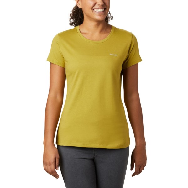 Tricko Columbia Thorne Bay Kratke Sleeve Damske Žlté | SK-QNF-718639