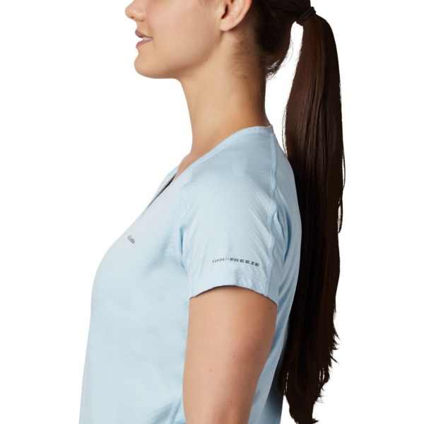 Tricko Columbia Zero Rules Kratke Sleeve Damske Modre | SK-DYA-738609