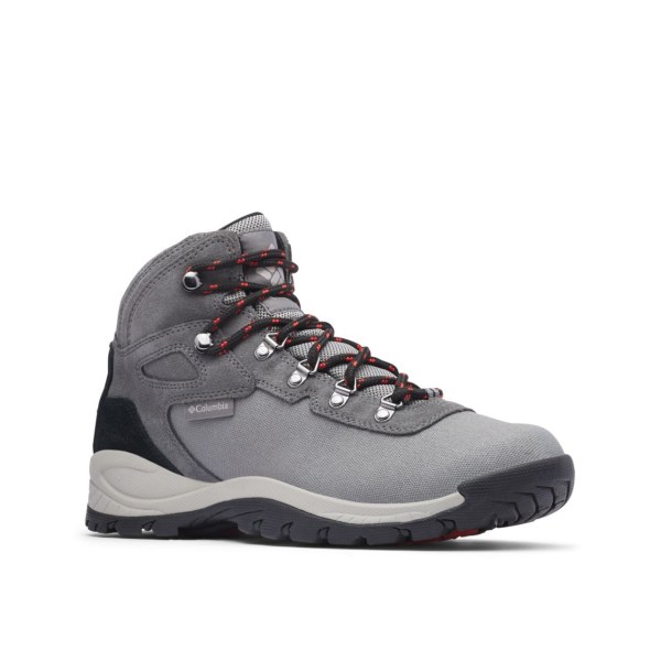 Turisticka Obuv Columbia Newton Ridge Platene Nepremokave Siroke Topanky Panske Titán Červené | SK-RFH-014637