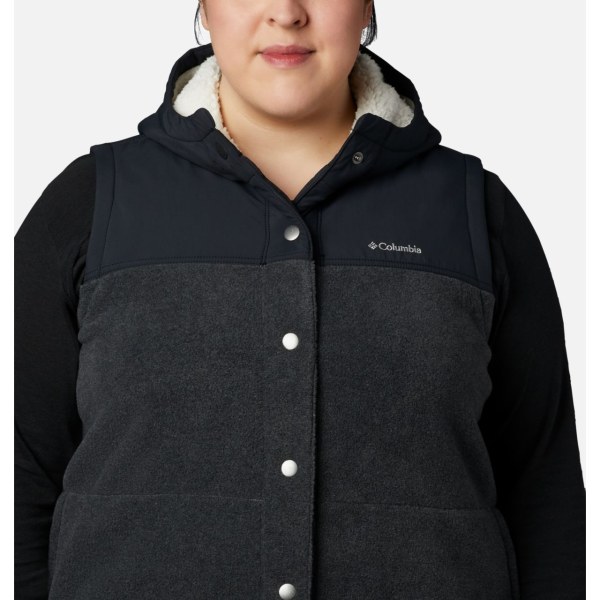 Vesty Columbia Benton Springs Overlay Plus Size Damske Tmavo Siva | SK-SVX-064271