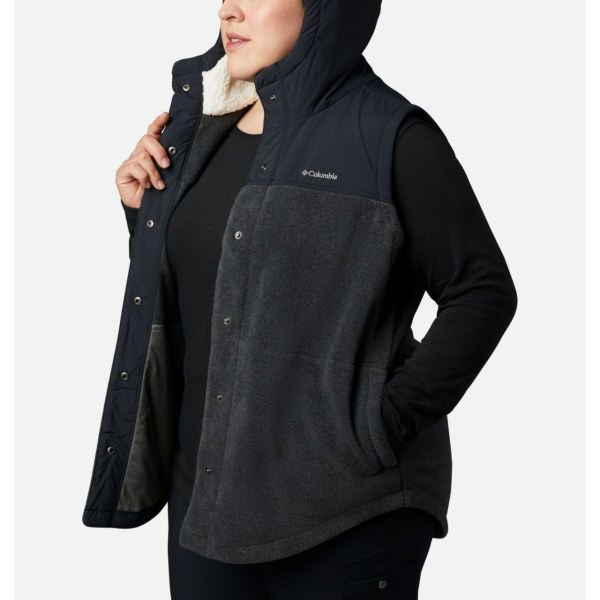 Vesty Columbia Benton Springs Overlay Plus Size Damske Tmavo Siva | SK-SVX-064271