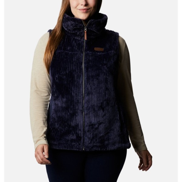 Vesty Columbia Fire Side Sherpa Plus Size Damske Námornícka Modrá | SK-GNZ-863425