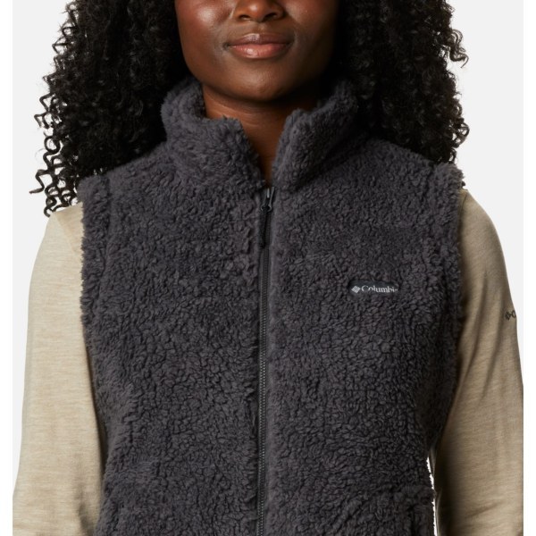 Vesty Columbia Zimná Pass Sherpa Damske Tmavo Siva | SK-WBP-270496