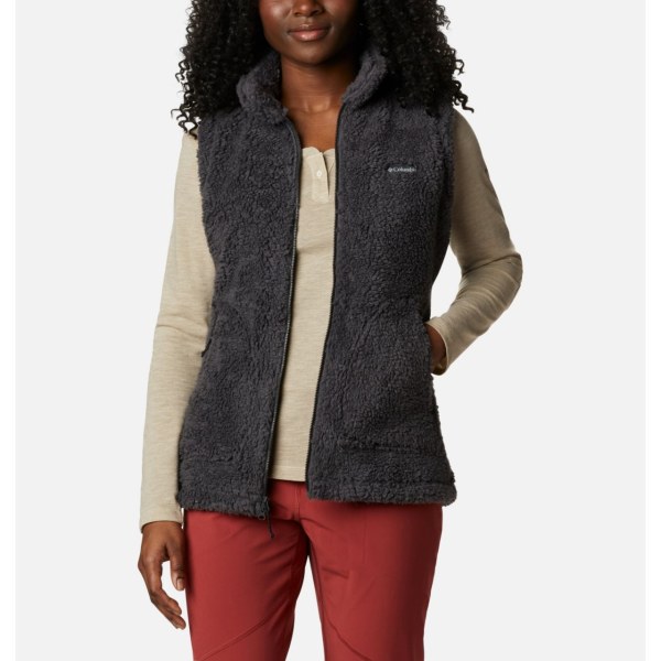Vesty Columbia Zimná Pass Sherpa Damske Tmavo Siva | SK-WBP-270496